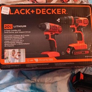 Black and Decker impact drill combo.20V.